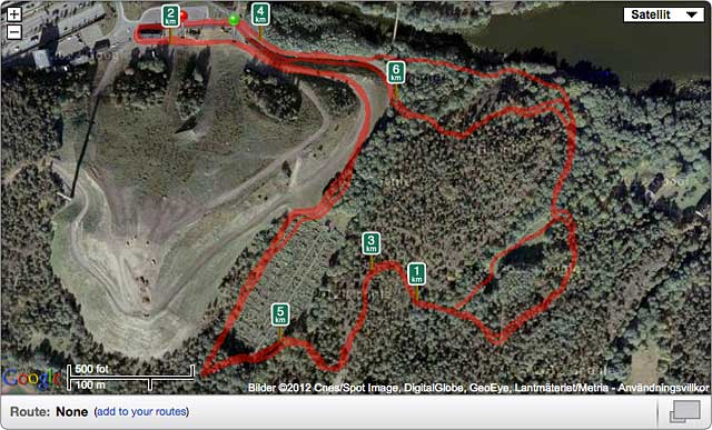 Sickla Trail Run test