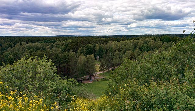 Utsikt från Lillsjöbacken