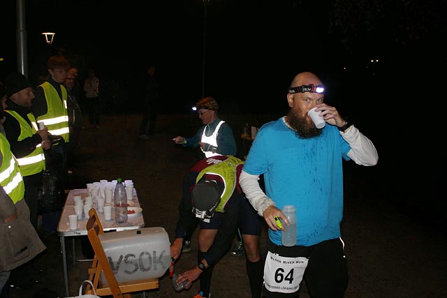 Nattlöpning under Black River Run 2014
